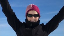 Vanessa : Ma photo vous est dédiée : un voyage ‘au sommet’!